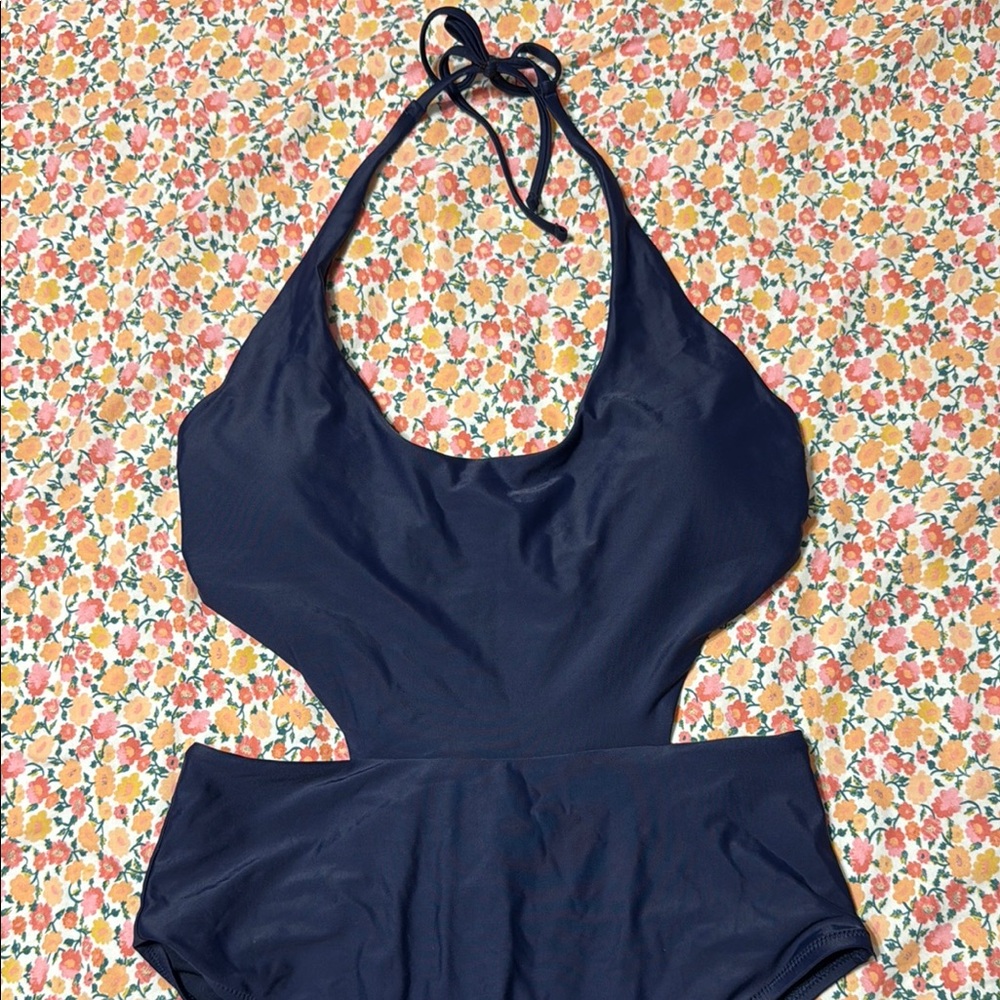 Aerie Navy One Piece Swimsuit